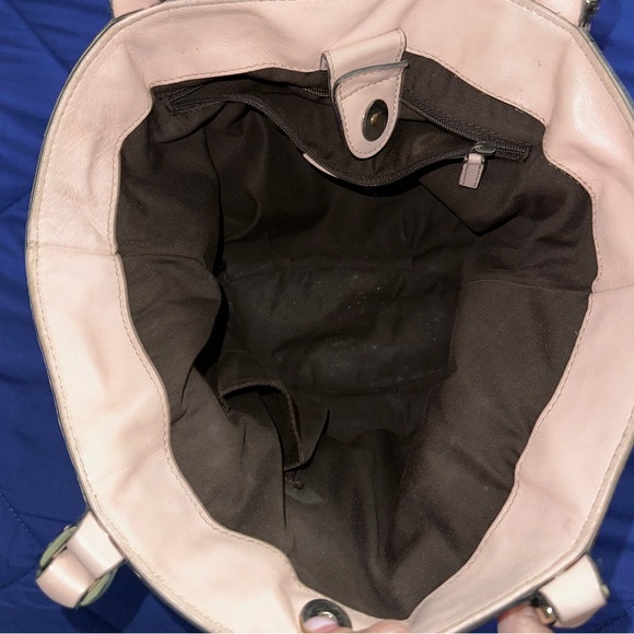 Gucci Tote Bag GG Canvas 211983 Leather Pink Beige Champagne Women's - Picture 15 of 16